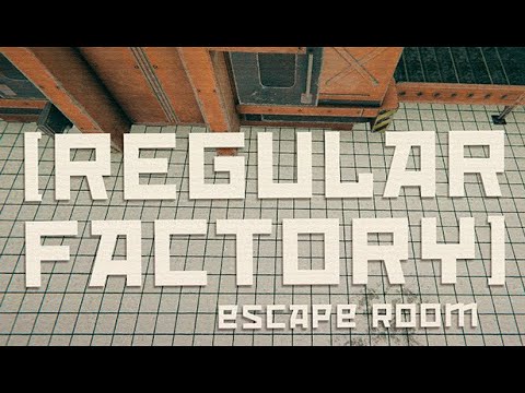 Regular Factory: Escape Room / Full Walkthrough / 100% Achievement Guide / 1000G