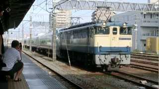 EF65-2119 8860レ　E657系甲種　沼津駅発車