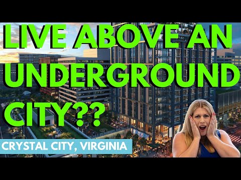 Best Places to Live in Crystal City, Virginia | Living above an underground city?!? [2019 Guide]