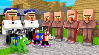 Mikey and JJ Became POLICE DOGS in Minecraft (Maizen)