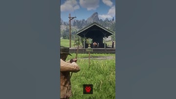 Regular Arrows vs Improved Arrows in Red Dead Redemption #rdr2 #gameplay #shorts