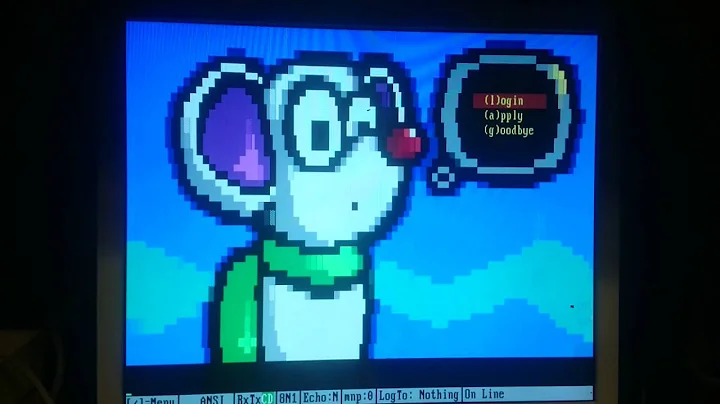 Connect to a Dial up BBS on a 286