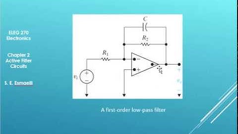 Active Filters Low pass and High Pass