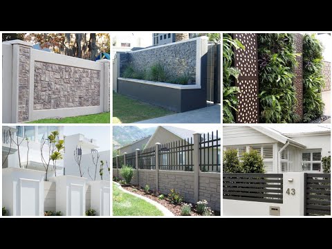 Beautiful wall fence designs||Modern fence design ideas/fence design