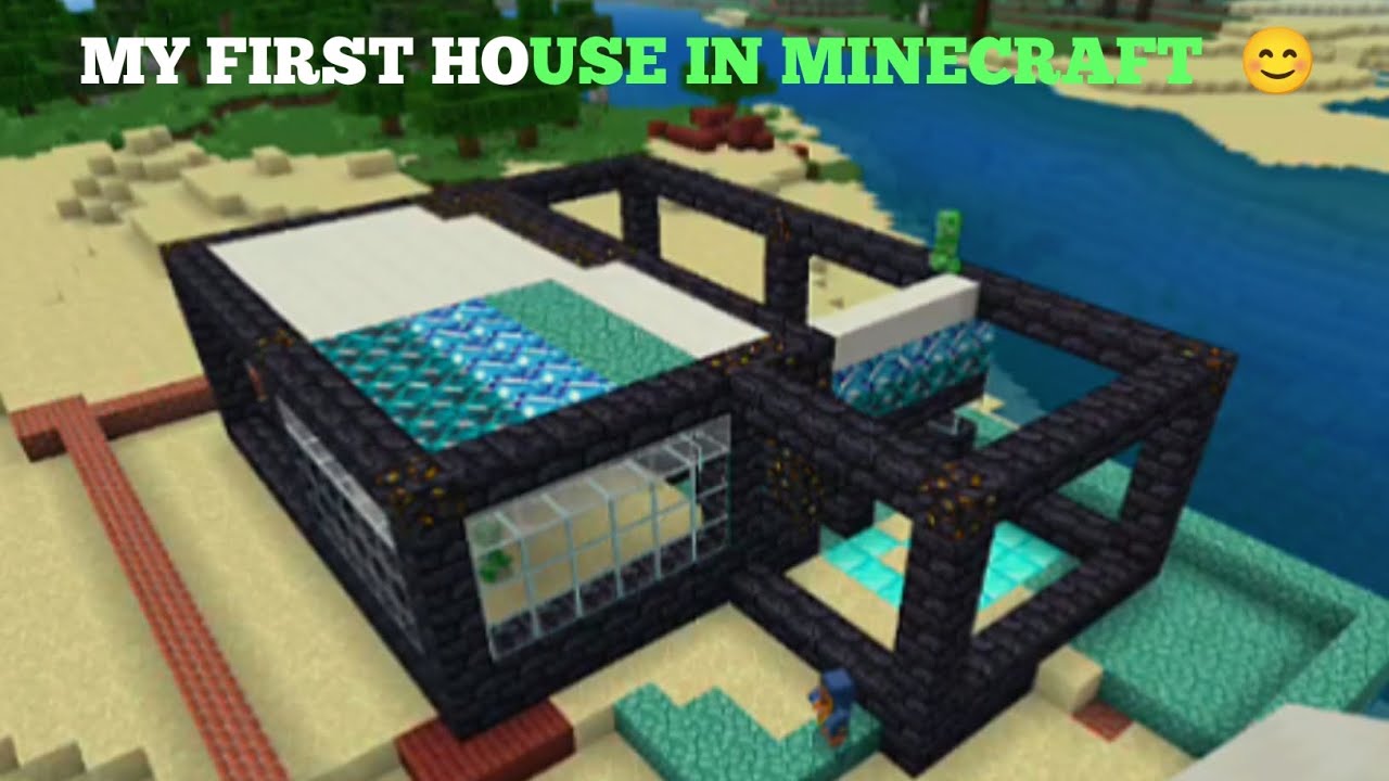 My First House In Minecraft 😀 Game 👈🏻 - YouTube
