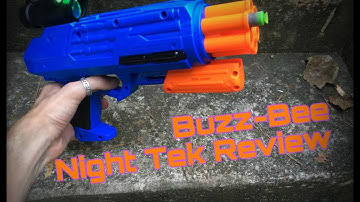 Honest Review: Buzz Bee NIGHT TEK  (Full Unboxing and Firing Demo)