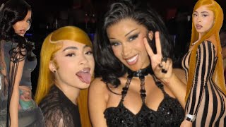 Cardi B Links up with Ice Spice to be Messy