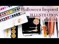 Sassy Zombie Illustration | Halloween Inspired | Part 1/3