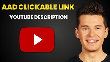 How To Add a Clickable Link To Your YouTube Video Description (Step By Step)