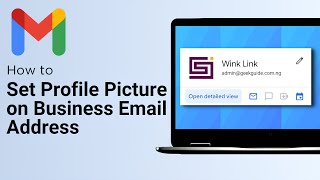 How to Set Profile Picture in Business Email Address