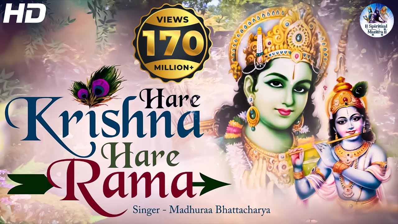 MAHA MANTRAS   HARE KRISHNA HARE RAMA  VERY BEAUTIFUL   POPULAR KRISHNA BHAJANS  FULL SONGS 