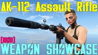 Fallout 4: Weapon Showcases: AK-112 Assault Rifle (Mod)
