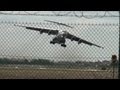 Ilyushin IL-76 Take Off With Wing Wave Goodbye! [+2x Su-27] (Radom, EPRA) HD