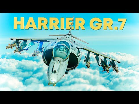 Видео: ПОЧТИ ТОП №1 УДАРНЫЙ САМОЛЕТ HARRIER GR.7 | War Thunder | ОБЗОР