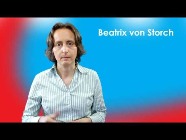 18.06.2013 - Stellungnahme zur Einführung einer Europäischen Bankenaufsicht - Beatrix von Storch