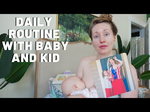 Daily Routine for a Mom of Two | Big Age Gap Between Kids Tips |