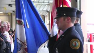 Station 13 Dedication Ceremony With VBFD Fire Chief Steven R. Cover