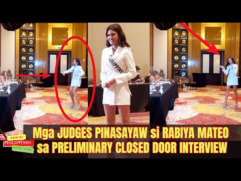 UNSEEN VIDEO! PINASAYAW ng JUDGES si Rabiya Mateo sa CLOSED DOOR INTERVIEW Niya