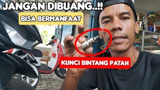 Kunci bintang patah..? jangan dibuang bisa dimanfaatkan