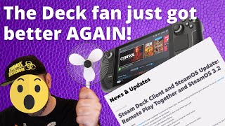 Big Steam Deck improvements for fans, refresh rate, Remote Play Together