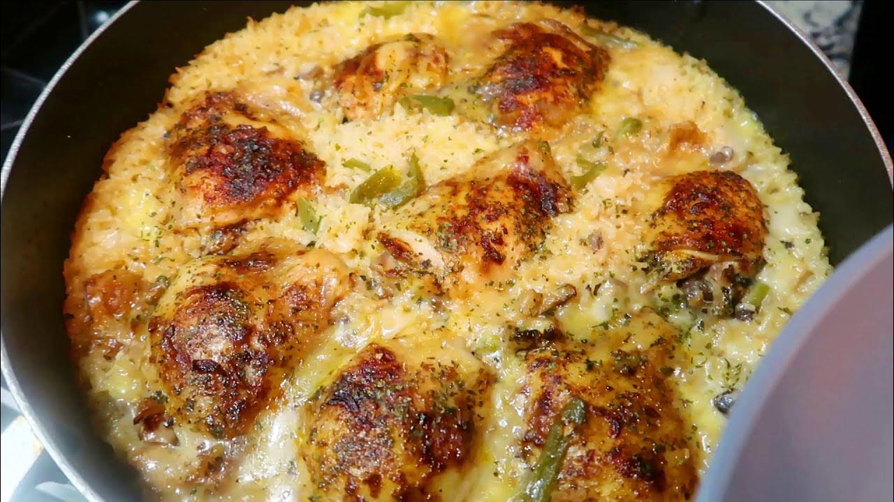 HOW TO MAKE LAZY MAN CHICKEN AND RICE - YouTube