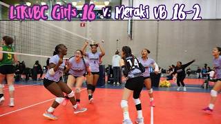 LIKVBC Girls 16 (W) v Meraki 16-2 @ Boston National Qualifier 04.03.26