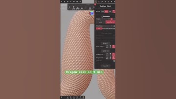 Nomad sculpt : make Dragon skin #tutorial  #nomadsculpt #yongvits #yongvits1