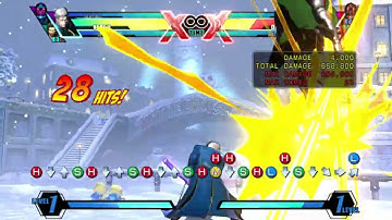 UMVC3: Vergil - Triple j. S x Summoned Swords Combo