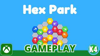 Checking Out This Chill Puzzle Game Hex Park | First Look Xbox Gameplay (Triple Stack)