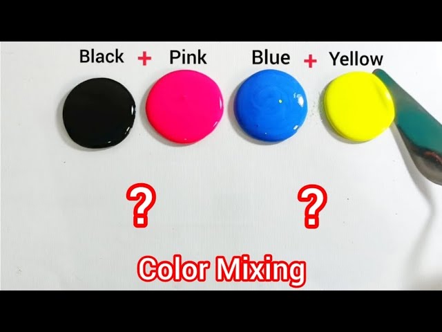Guess the final color 🎨 | Satisfying video | Art video | Color mixing video | Paint mixing video