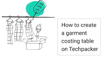 How To Create a Garment costing table?