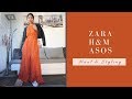 ZARA, ASOS, H&M SS2019 | Haul & Styling | #springfashion2019 #asos #zara #hm
