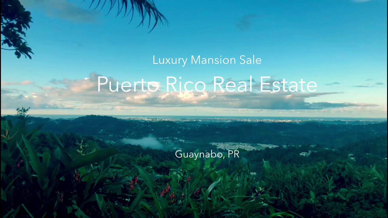 Las Vistas Mountain House Homes for Sale Guaynabo Puerto Rico Real