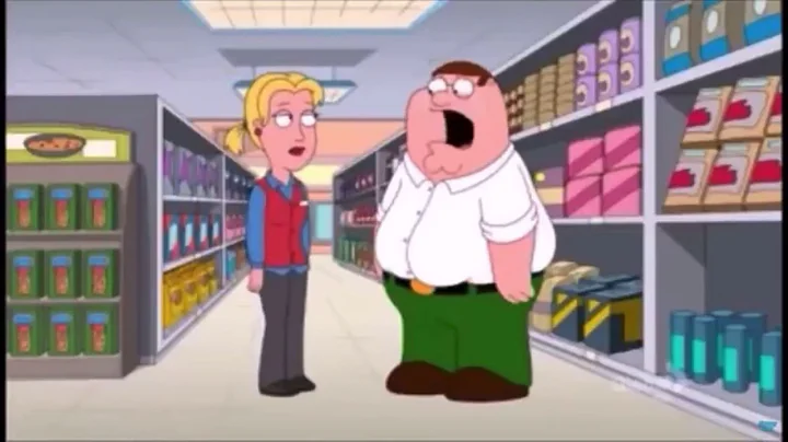 Peter gets lost in the SuperMarket..