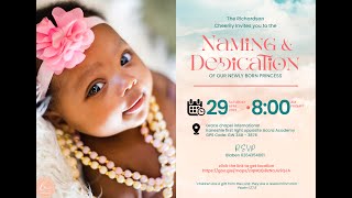 How to Create a baby dedication Card | photoshop tutorials