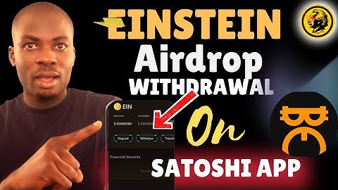 Einstein Airdrop: How to claim Einstein Airdrop on Satoshi app #einstein