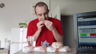 10 cheeseburger challenge 🍔 (failed)