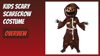 REVIEW (2026): Kids Scary Scarecrow Costume. Features.