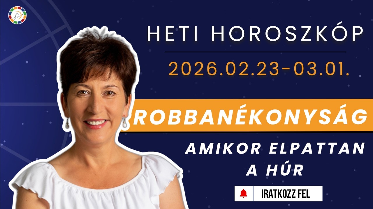 Most NE DÖNTS! Robbanásveszély, földindulás: a RÉGI rend és az ÚJ összecsap - 9. heti horoszkóp