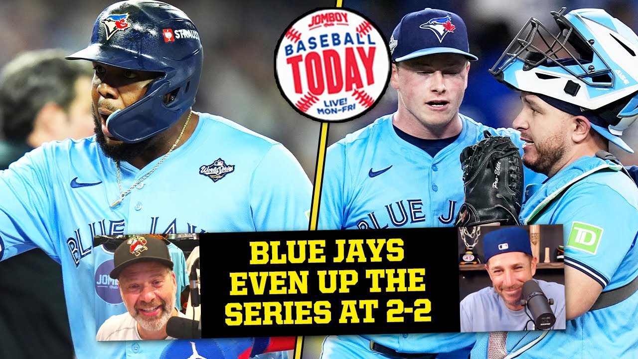 Blue Jays Even Up The World Series With Game 4 Win Baseball Today 
