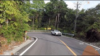 [Driving] เกาะช้าง เนินรับแขก สูงชัน หลังลงจากเรือ ferry | Welcome & steep hill, Koh Chang, Thailand