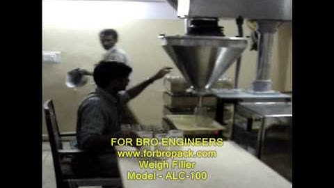 Auger Filling Machine | Weight Based Auger Filler | Volume based Auger filler