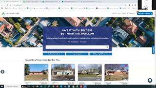 Building surplus list(s) using Auction.com + Preforeclosure Strategy Explained