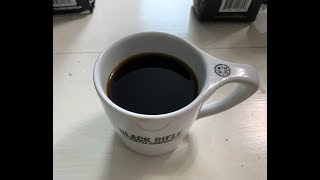 A  cup of Black Rifle Coffee