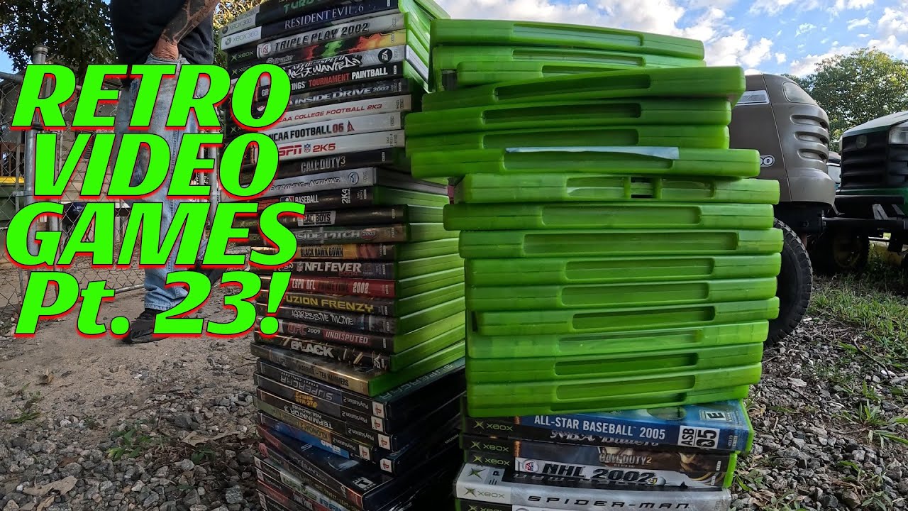 Still Buying Retro Video Games at Great Price Pt. 23! Original Xbox, Xbox 360 and PlayStation 2!