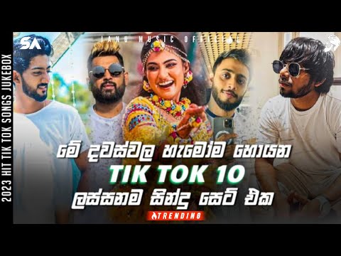New Sinhala Songs Collection || Tik Tok Top 10 Songs || New Songs Audio Jukebox 2023