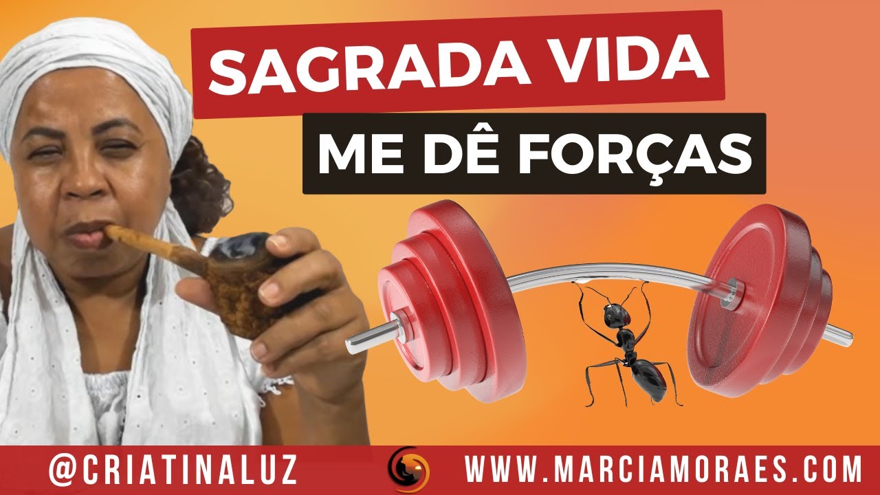 Sagrada vida, me dê forças.  | História da Vovó Maria Conga