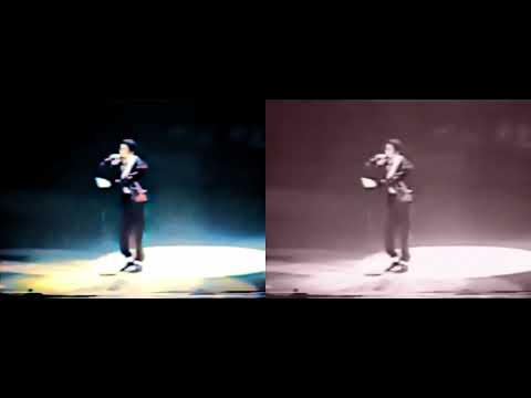 Michael Jackson - Billie Jean Live Vienna Remastered vs Original