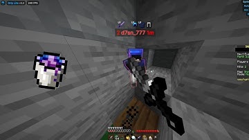Playing on hypixel with the best ghost client !