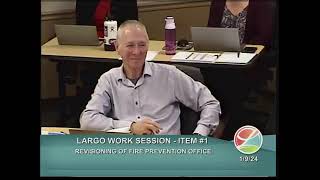 City of Largo, Florida Commission Work Session - Jan 9 2024